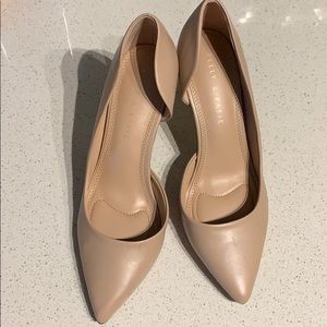 Beige heels